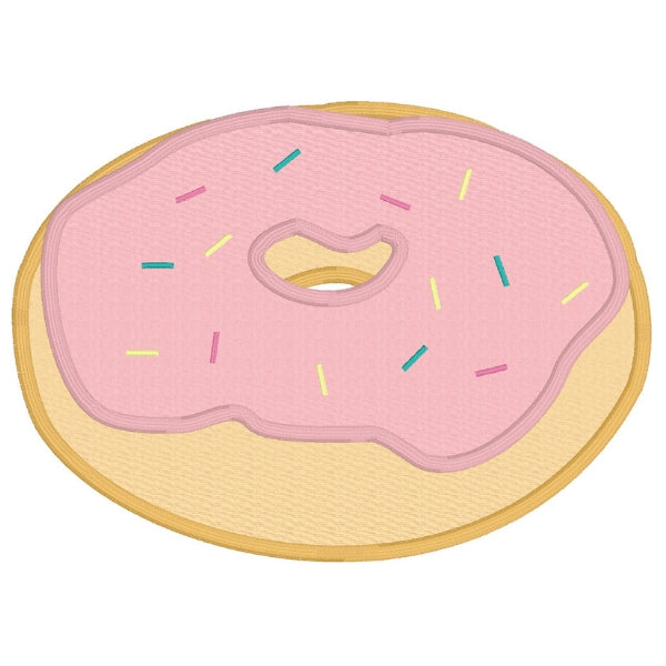 Download Donut Applique Embroidery Design Snuggle Puppy Applique