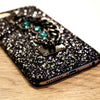 Glitter Bling Cases with Fur Ball Cover For iPhone and Samsung - Neshaí Fashion & More