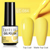 LEMOOC Nail Gel Summer Color Varnishes Glitter  UV LED Nail Art Hybrid Lacquers