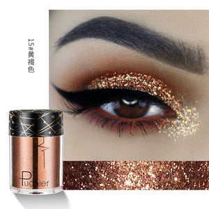 shimmer powder eyeshadow