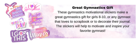 GymnasticsHQ Motivational Gymnastics Stickers
