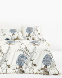 Floral Cotton Duvet Cover Set
