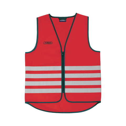 Reflex-Warnweste Abus Lumino Day Vest red, Gr. XL –