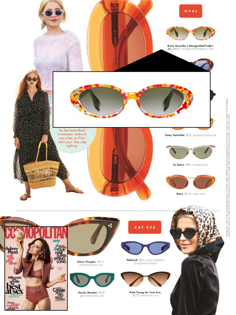 Rosie Assoulin x MF Jawbreaker in Cosmopolitan