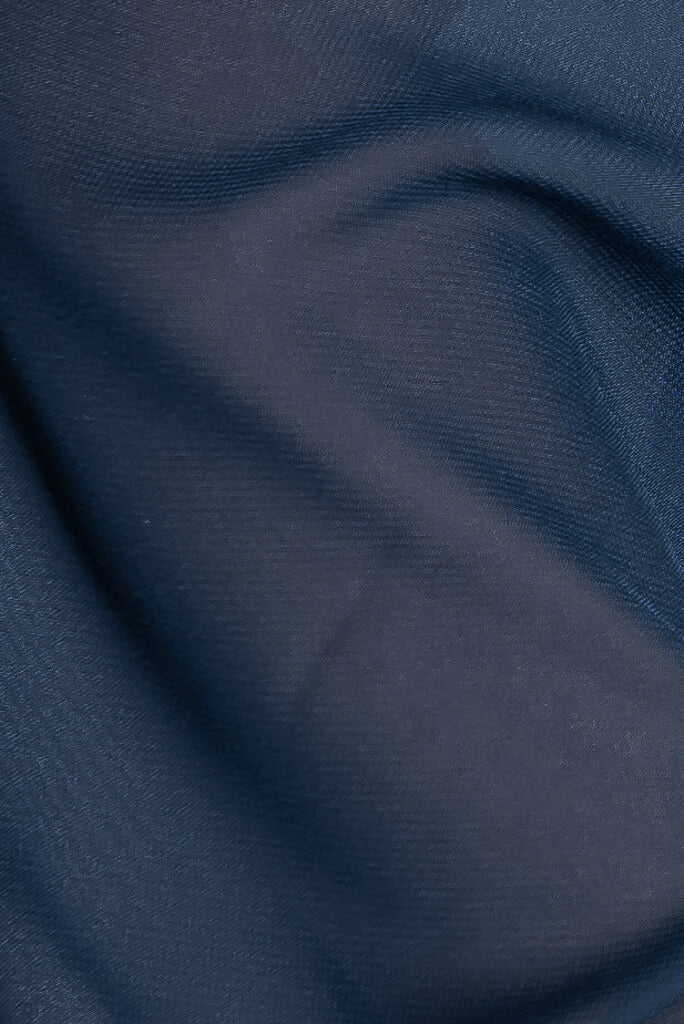 navy blue chiffon fabric