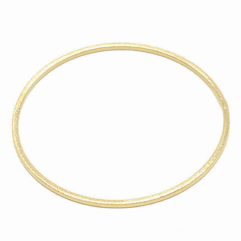 Kristie Bamboo Hoops Shiny Gold / Regular