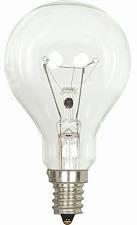 Satco S2745 40A15/FROST 40W 120V A15 Frosted E17 Intermediate Base - 2 Pack