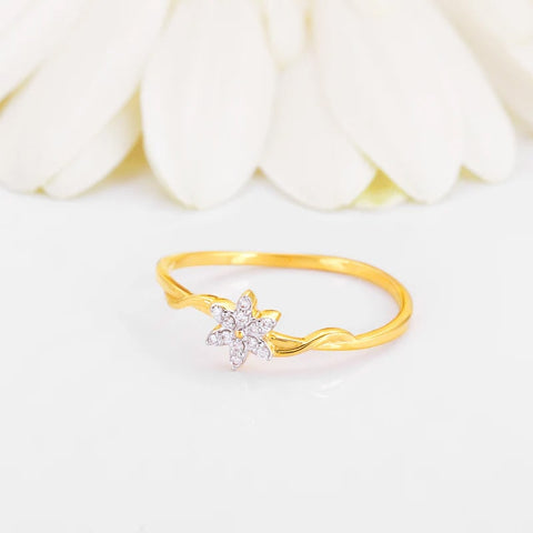 Adorn Your Hand with a Jasmine Garden Encrusted in Diamonds
