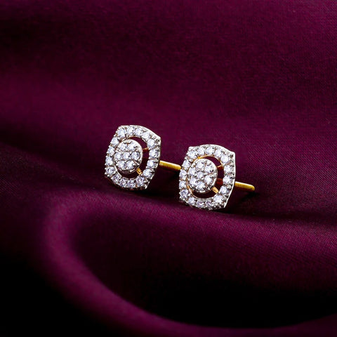 A lab grown diamond earrings