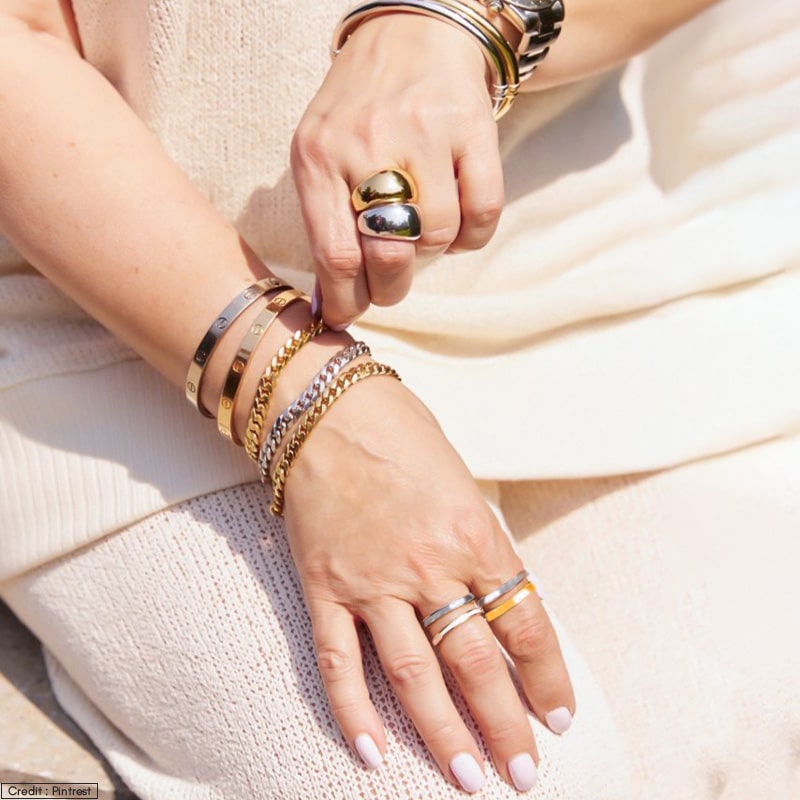 How To Mix Silver And Gold Jewellery – Estella Bartlett