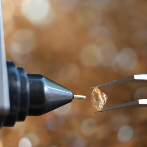 A lab grown diamond bracelet