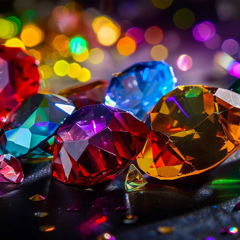 colourful lab grown diamonds