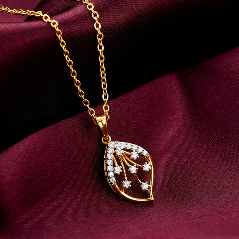 18k Gold Midnight Whispers Diamond Pendant