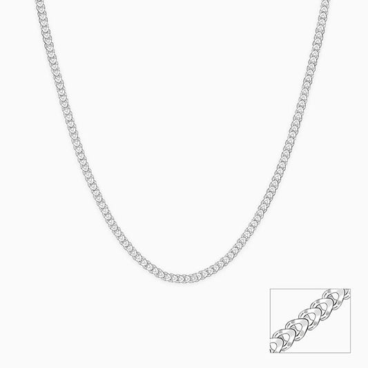 Silver Classic Love Chain for Him – GIVA Jewellery