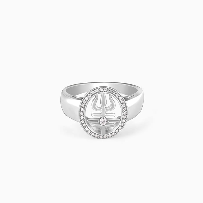 925 STERLING SILVER Religious Lord Shiva engraved Om Namah Shivay Ring  Jewelry £58.07 - PicClick UK