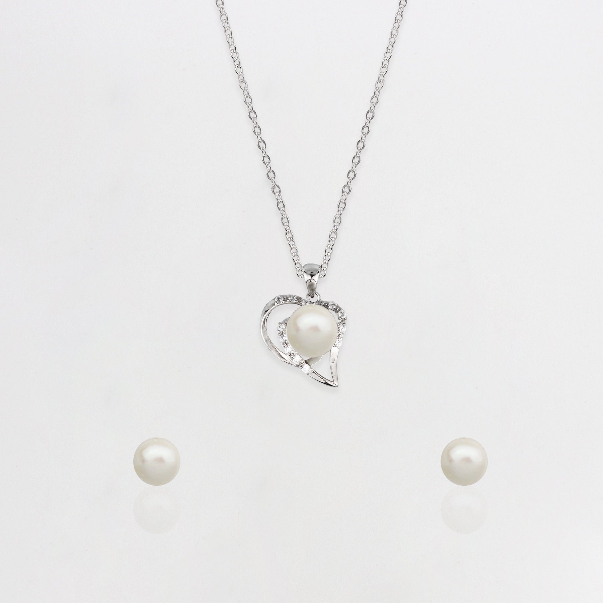 Jovono Multilayered Necklaces Heart Pearl Pendant India | Ubuy
