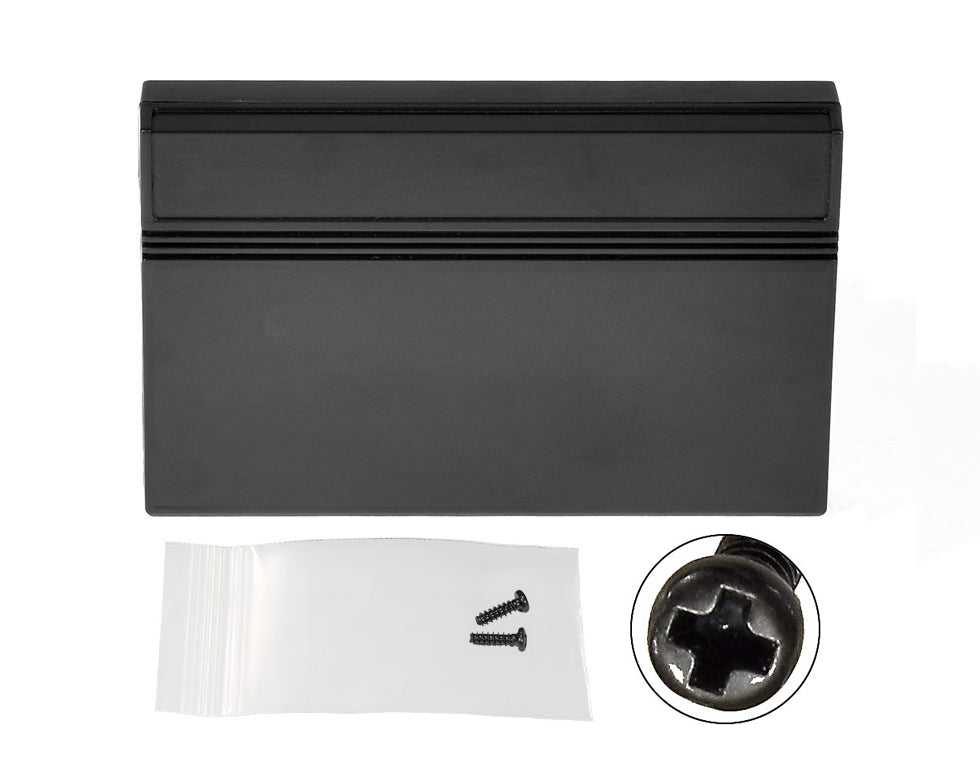Sega Master System Cartridge Shell [Black, Without Logo]