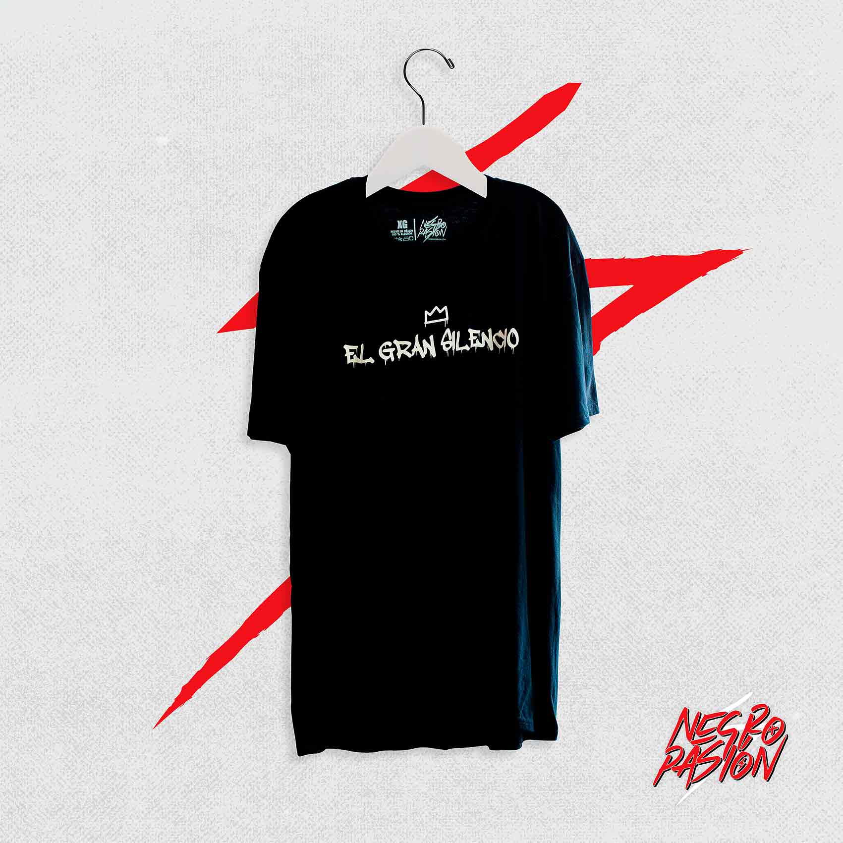 Camiseta - El Gran Silencio - Logo Clásico – negropasion