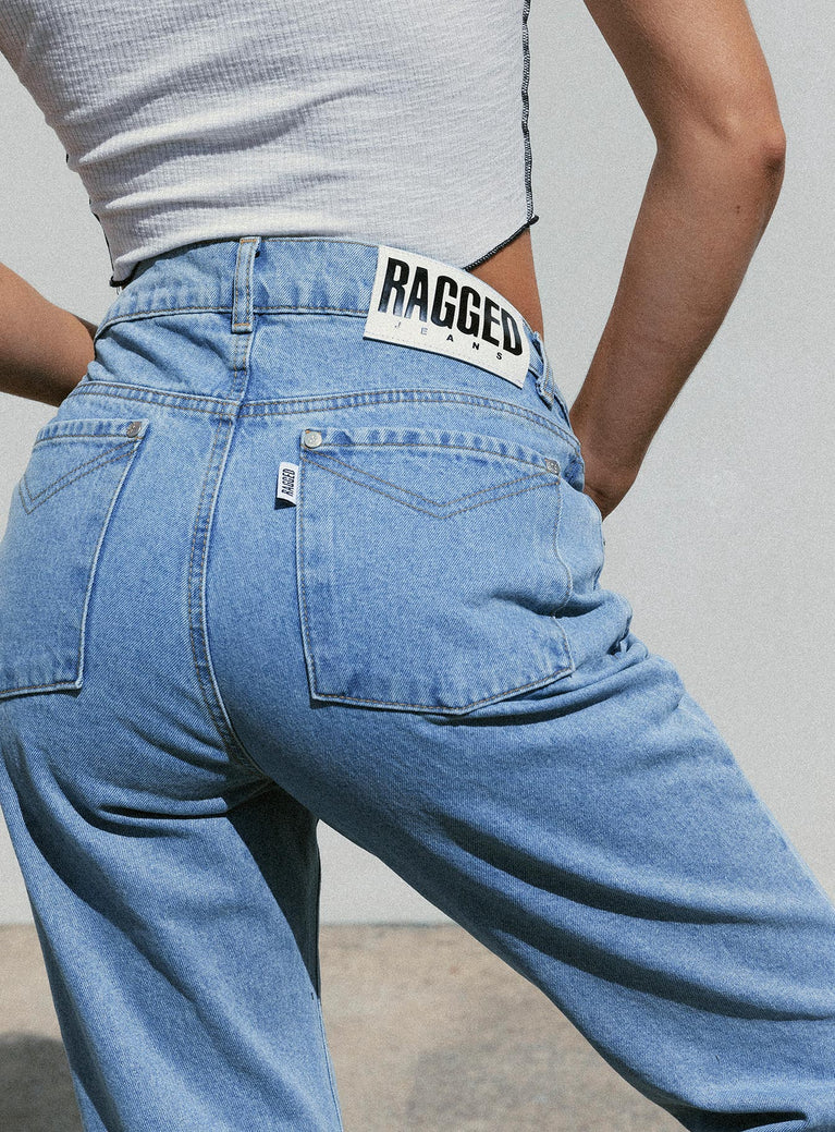The Ragged Priest Revive Jeans Blue