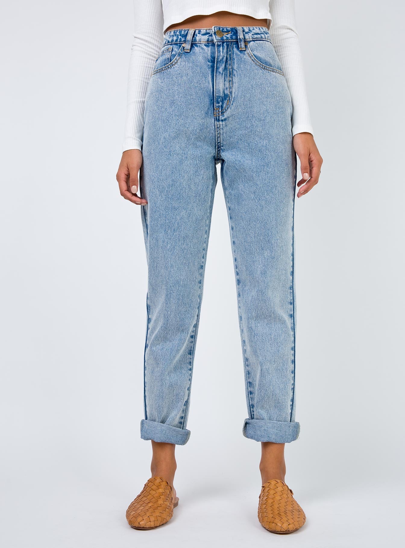 minkpink heathers acid wash scando jeans