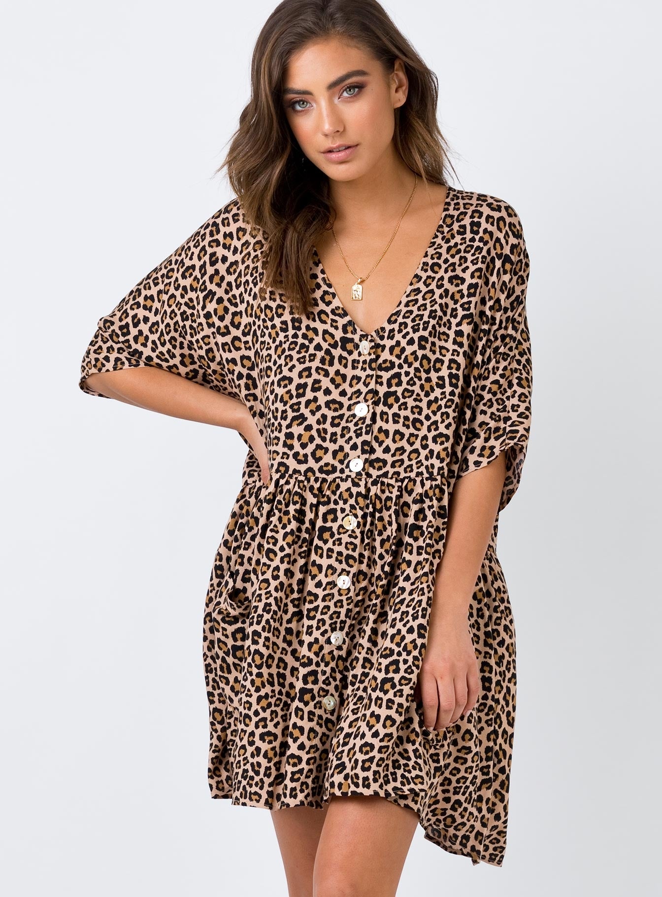 princess polly leopard dress