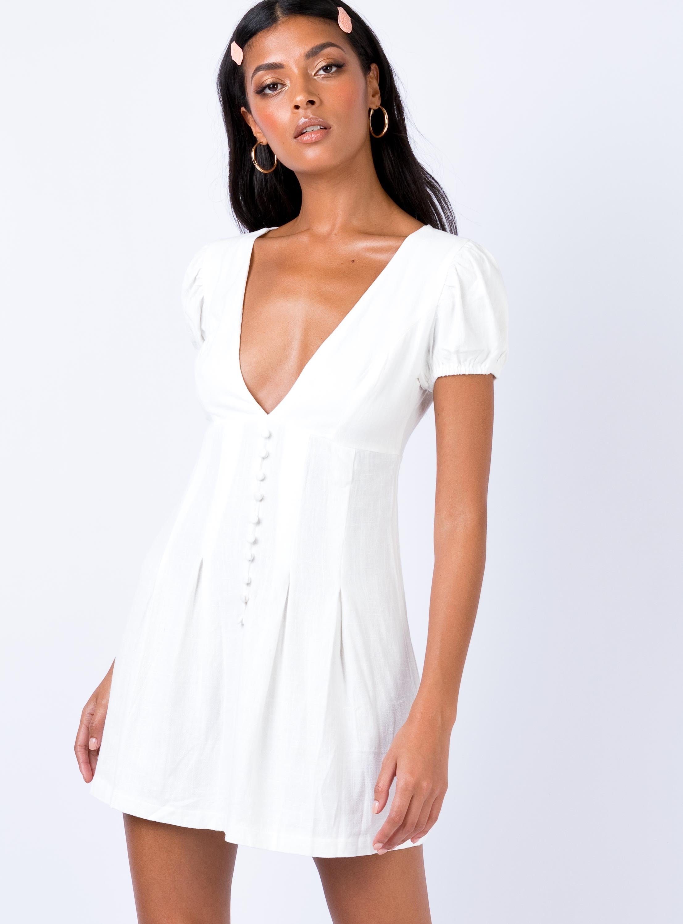 maritimo mini dress white