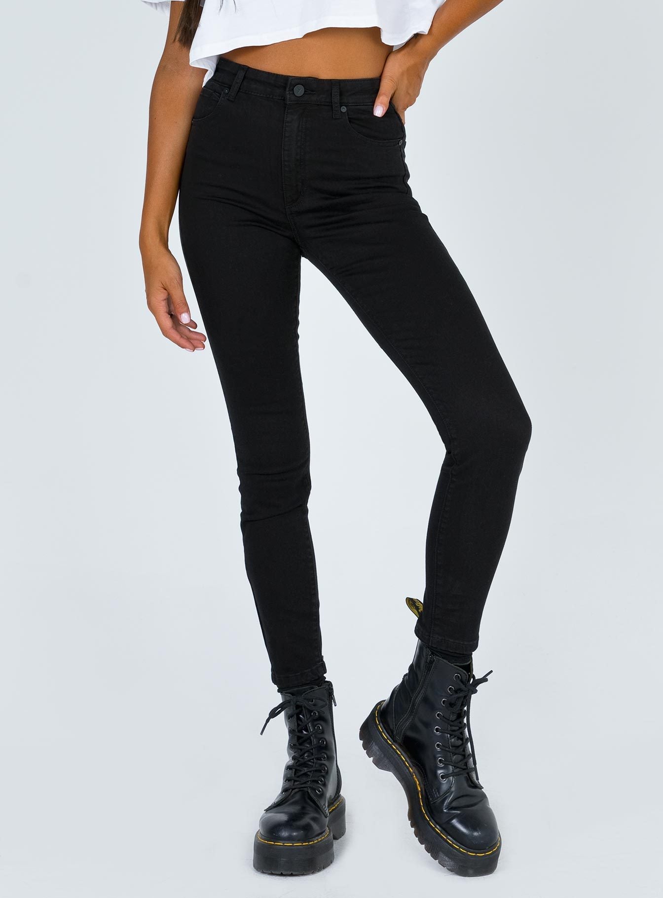 abrand black magic high skinny ankle basher jeans