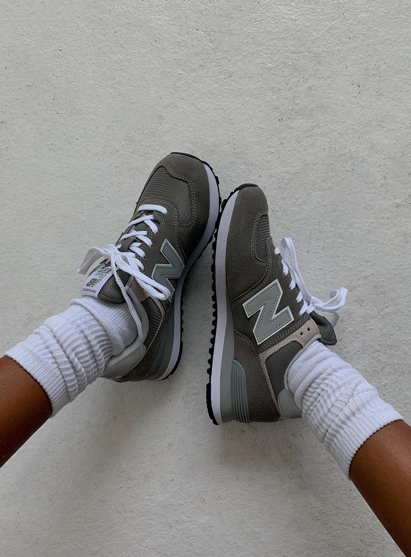 new balance light gray