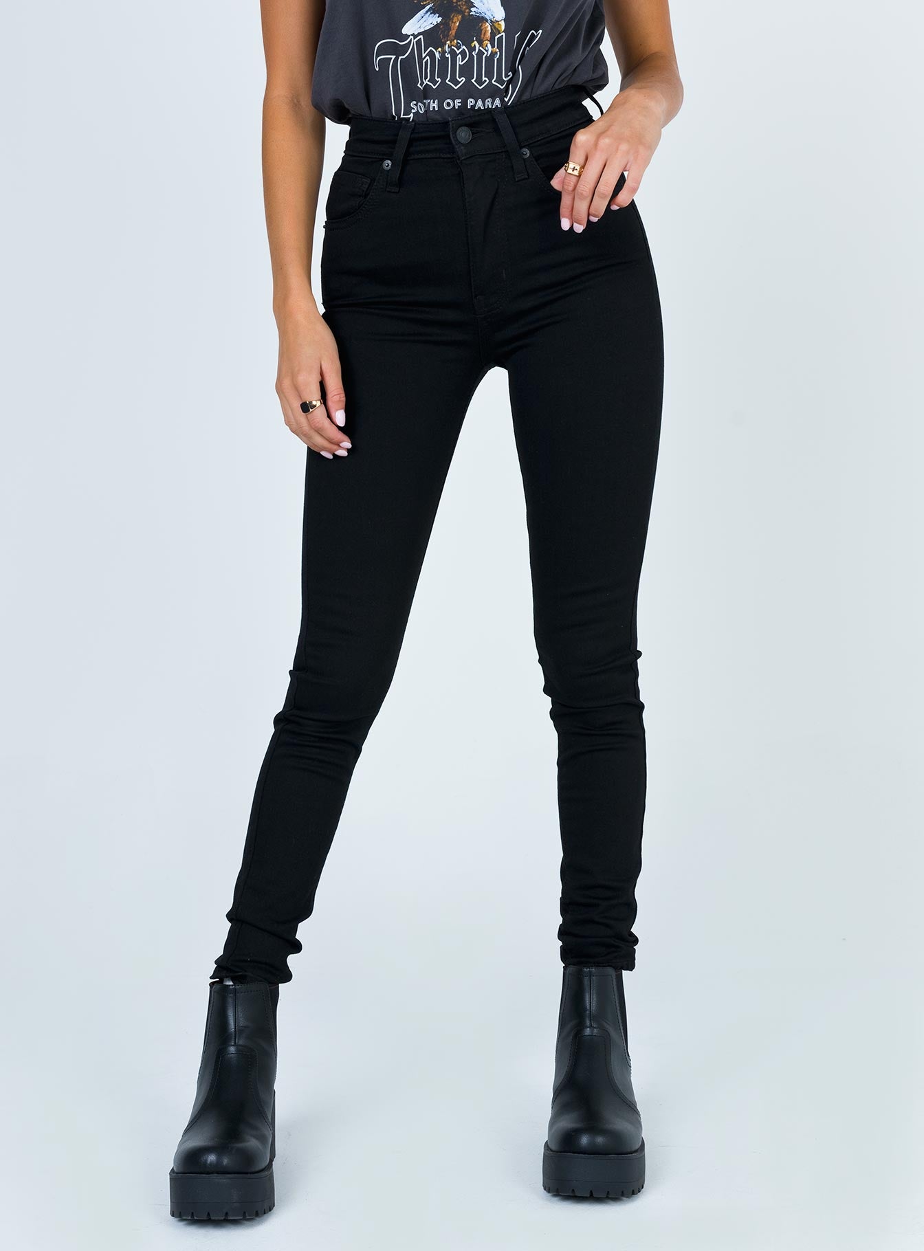 mile high super skinny black