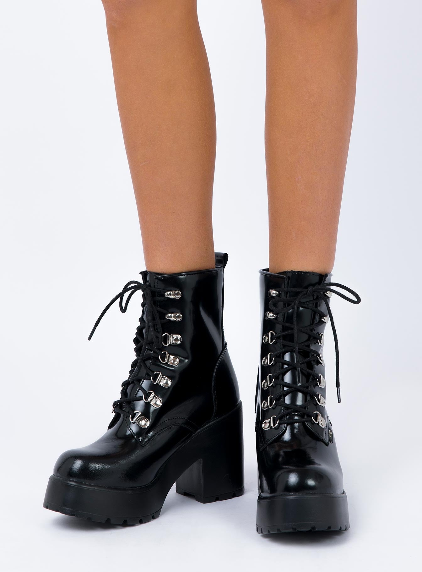 patent leather boots australia