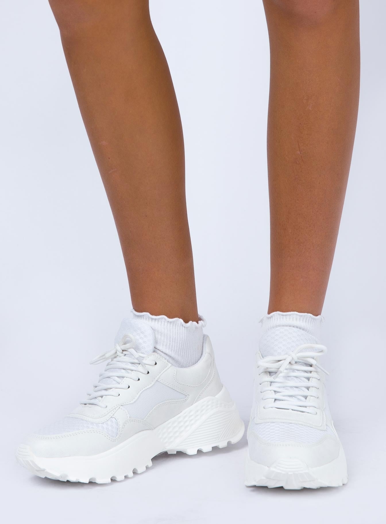 all white sneakers