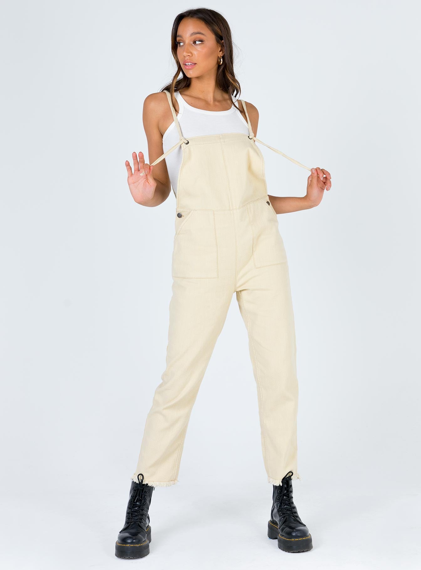 mink pink overalls