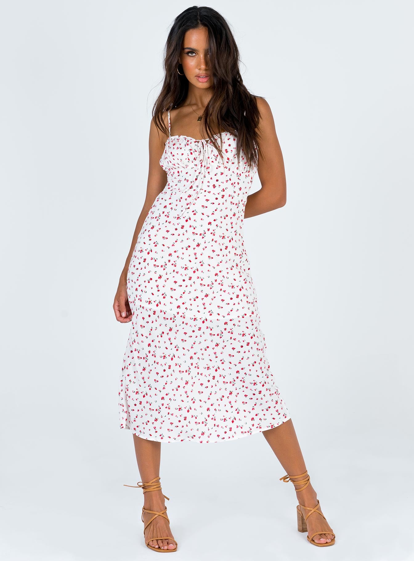 flora midi dress