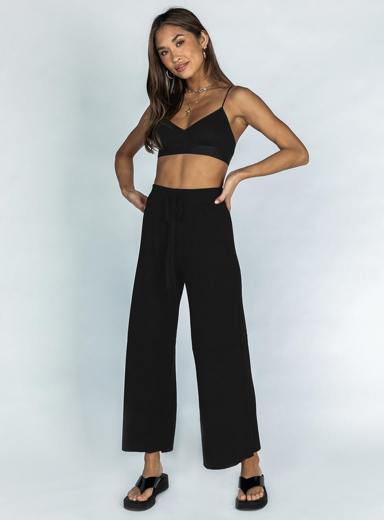 Tahani Pants Black