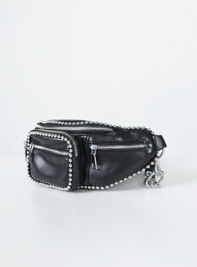Hawker Crossbody Belt Bag Black