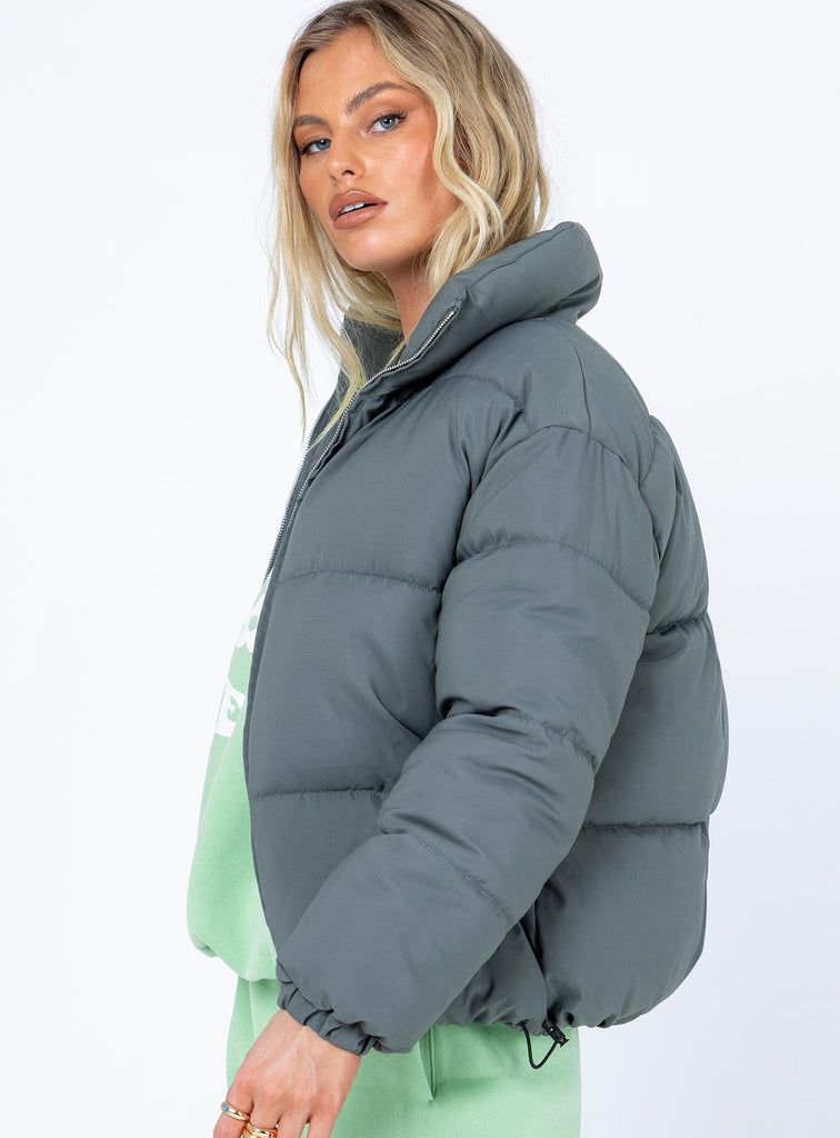 Callanie Puffer Jacket Green