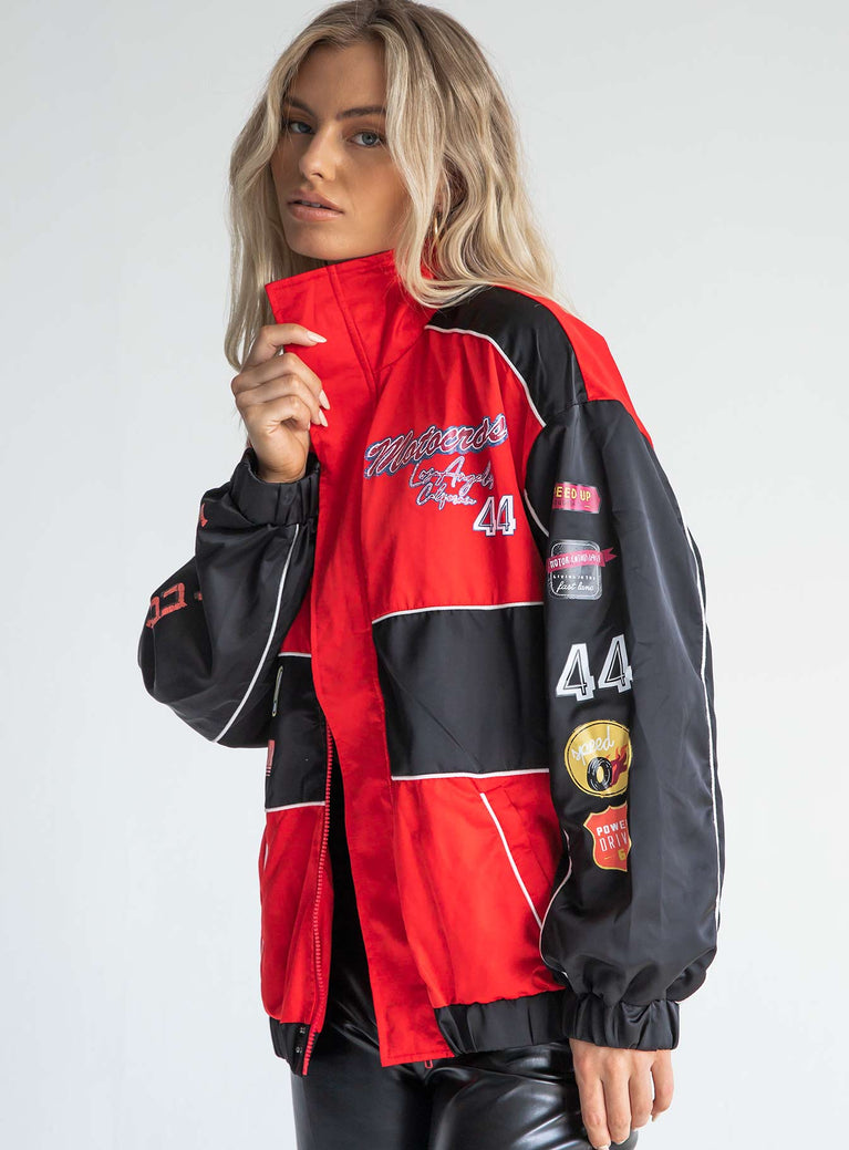 In The Fast Lane Jacket Red