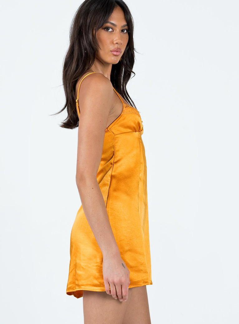 Dale Mini Dress Orange