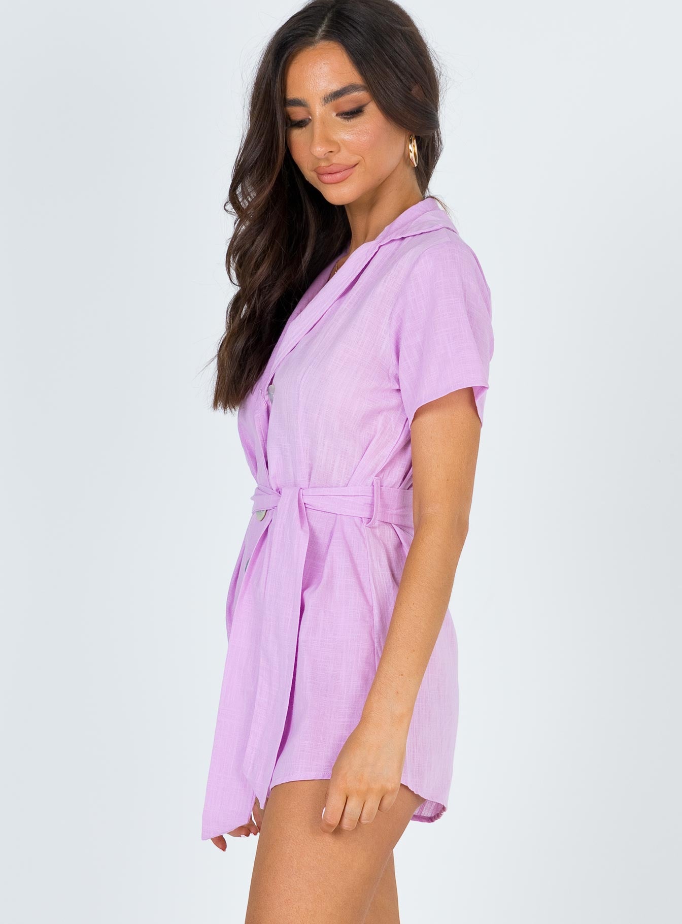 lavender playsuit