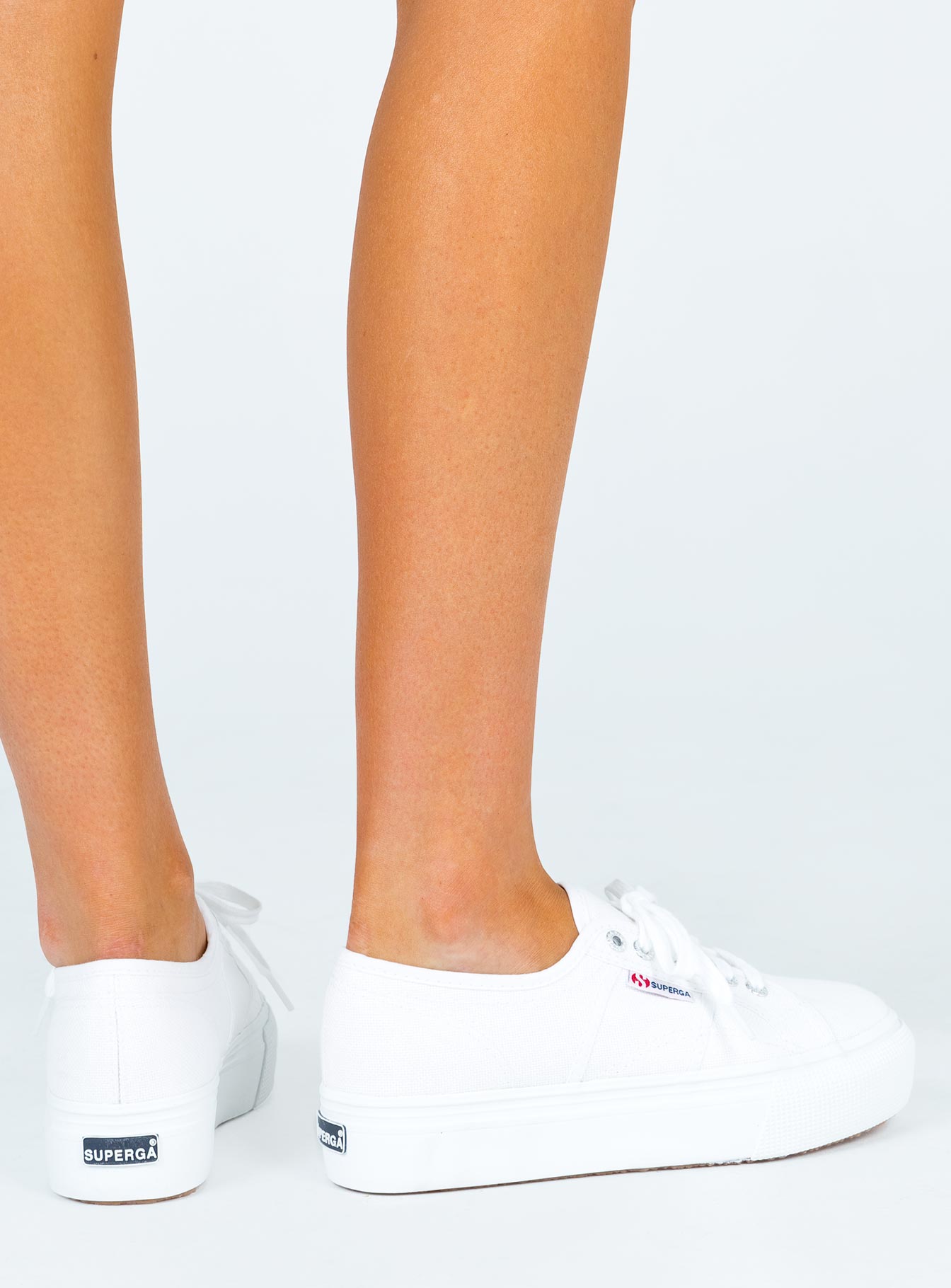 superga acotw linea up and down white