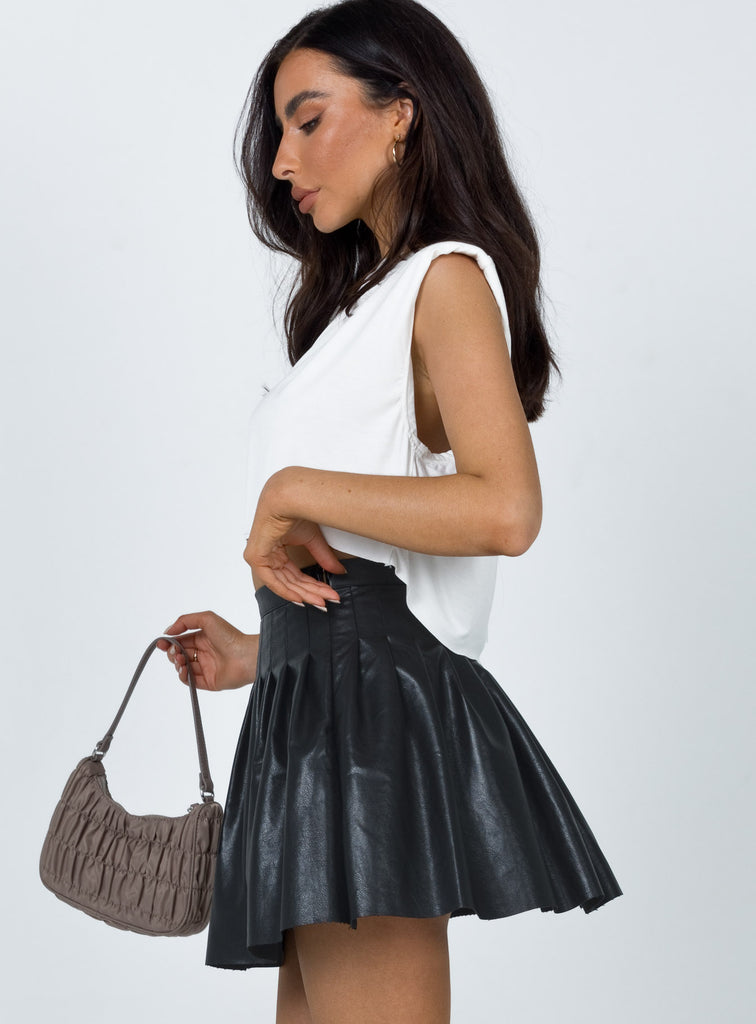 Samantha Mini Skirt Black