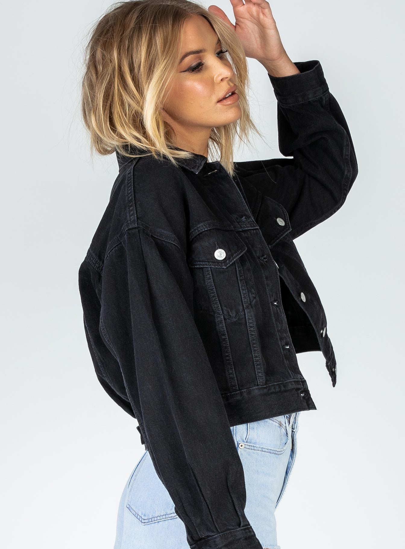 levis pleated trucker jacket