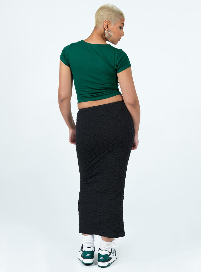 Corine Maxi Skirt Black