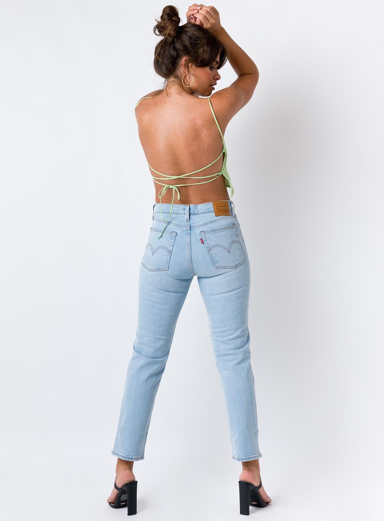 wedgie straight jeans levis