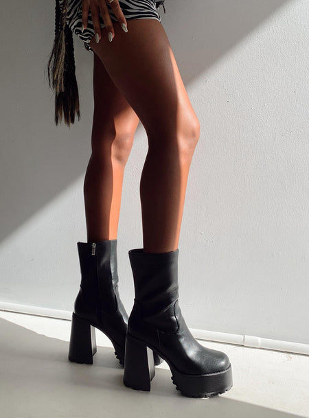 Women's Boots & Heeled Boots, Black Boots