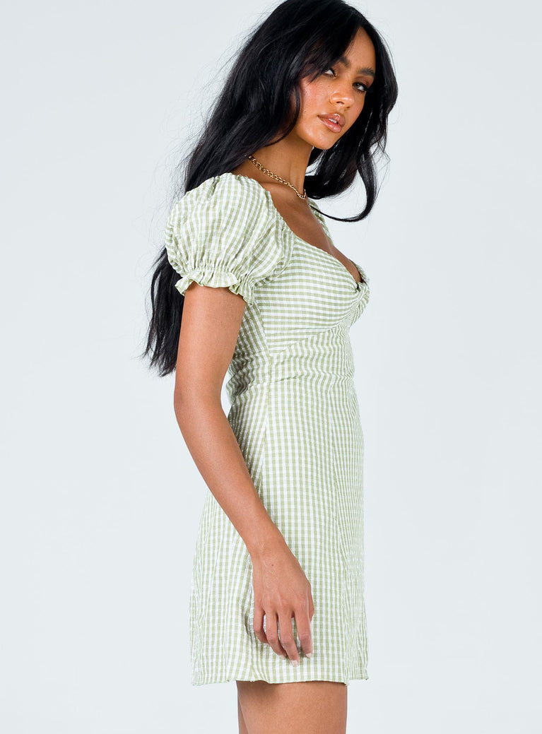 Freyah Mini Dress Green