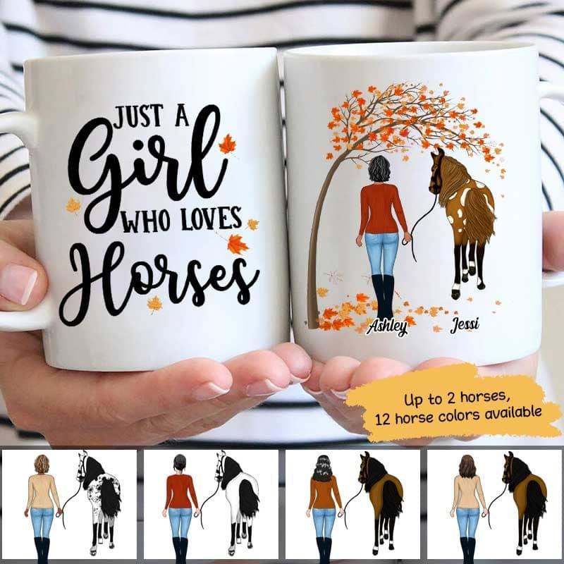 Fall Season Life Is Better With A Horse Personalized AOP