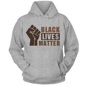 Black Lives Matter Half Hand Unisex Hoodie