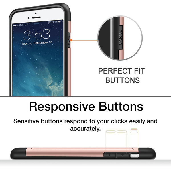 Responsive buttons