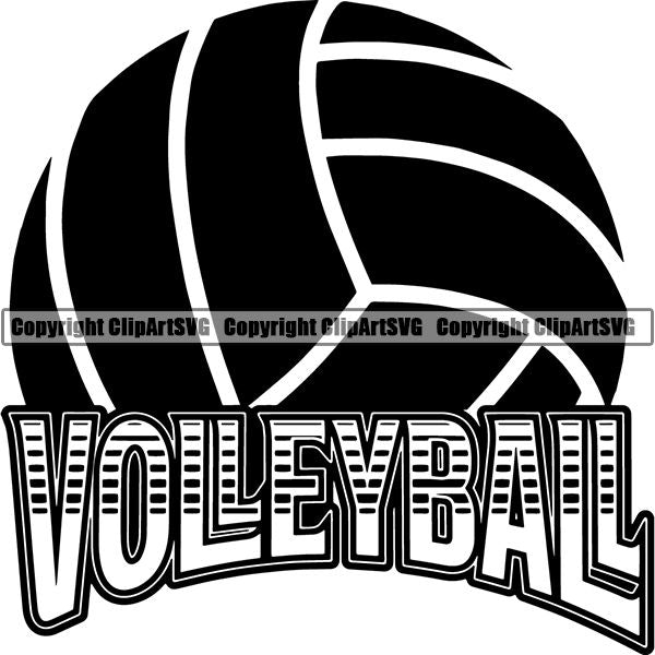 Download Volleyball Clipart Svg